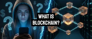 What is blockchain explained simply with connected blocks and cryptographic hashes in a decentralized network