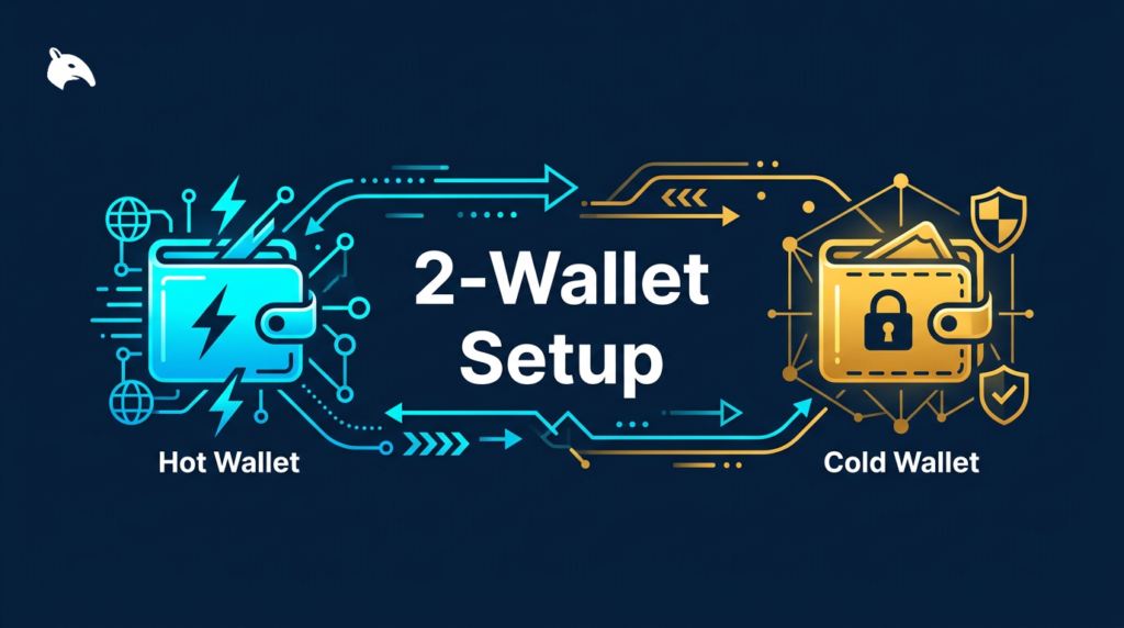Snout0x article: 2-Wallet Setup