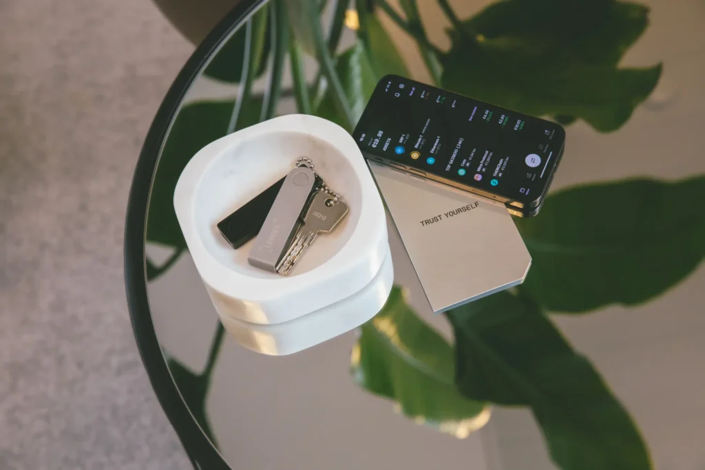 ledger nano x wallet security setup