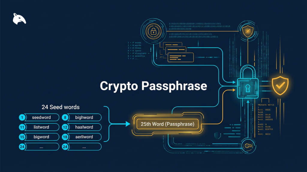 What Is a Crypto Passphrase? 1 Snout0x article: Crypto Passphrase