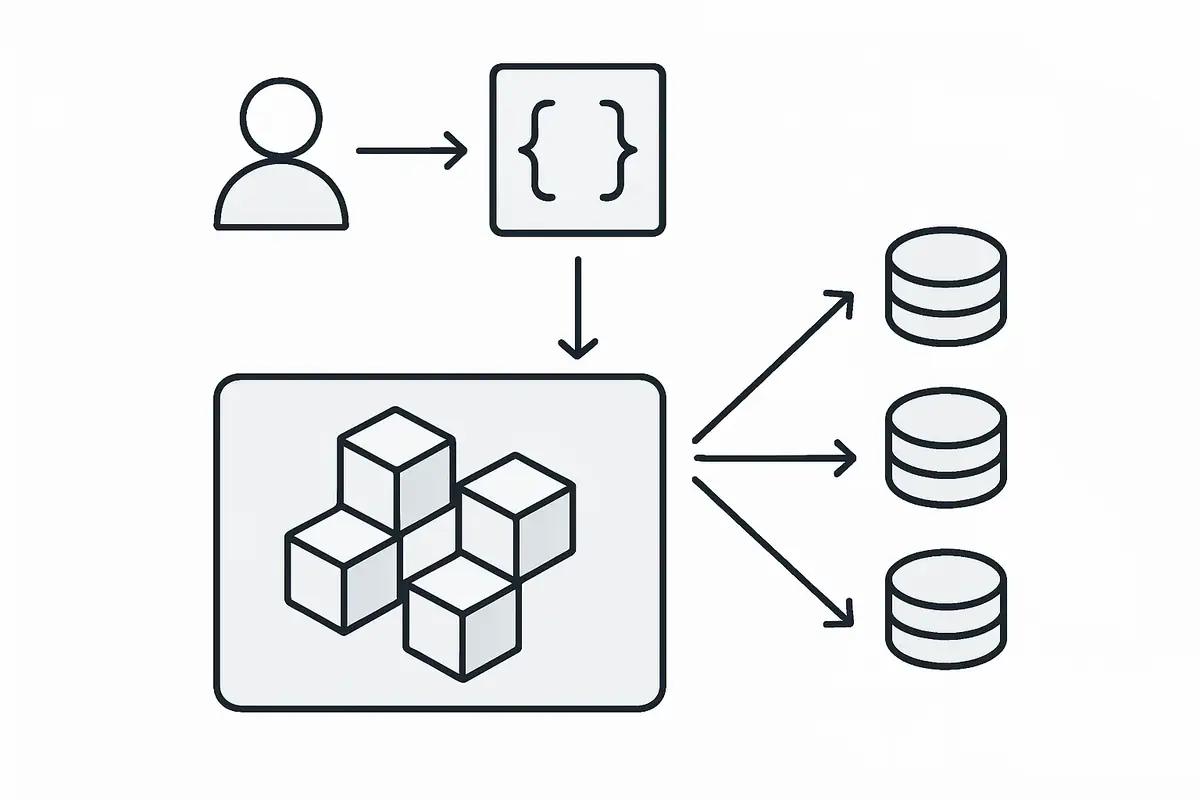 diagram showing how a smart contract executes when triggered by a user transaction on the blockchain